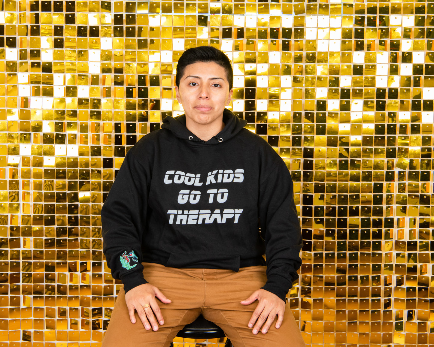 Black Signature Hoodie